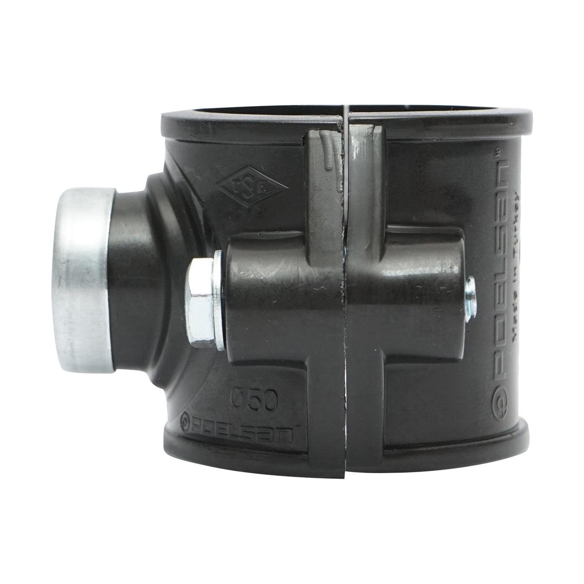 Presa a staffa 50mm X 1/2", PN16, per sistemi di irrigazione Raccordo Morsetto di connessione a compressione - immagine 2