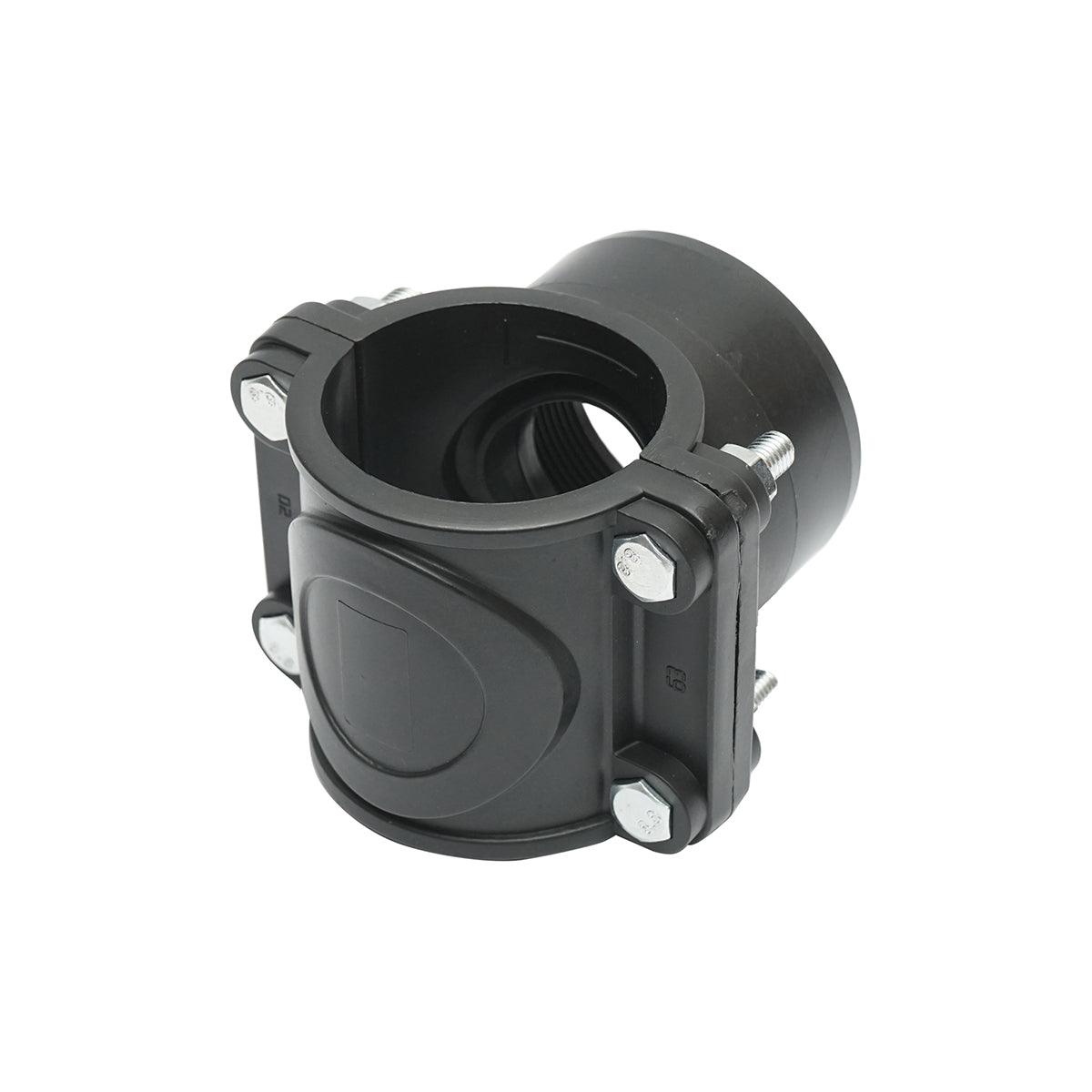 Presa a staffa 63mm X 2", PN10, per sistemi di irrigazione Raccordo Morsetto di connessione a compressione - immagine 2