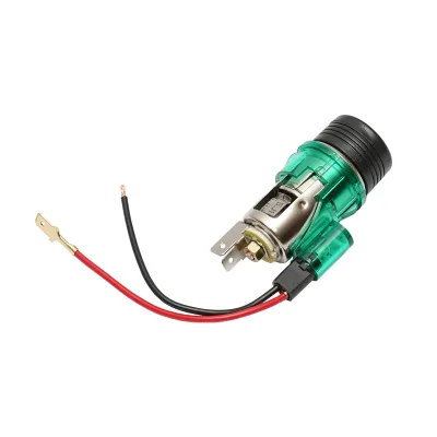 Presa accendisigari universale 12V fi28 per auto, con luce verde integrata Breckner Germany - immagine 5