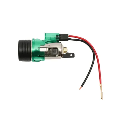 Presa accendisigari universale 12V fi28 per auto, con luce verde integrata Breckner Germany - immagine 3