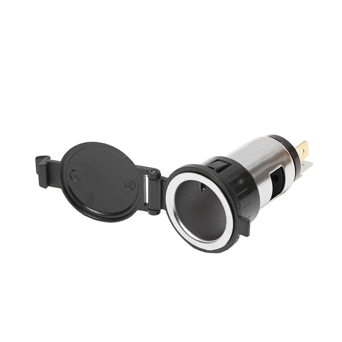 Presa accendisigari universale per auto 12-24V, fi26 con 2 pin 120W Breckner Germany - immagine 2
