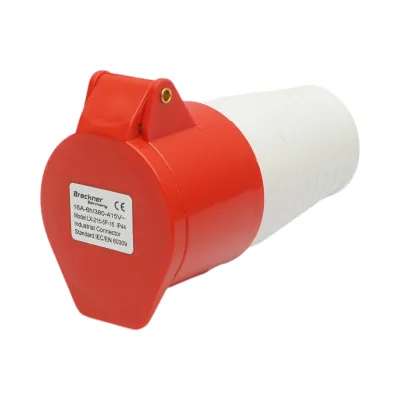Presa industriale mobile trifase 16A, 415V, IP44, 6H Breckner Germany