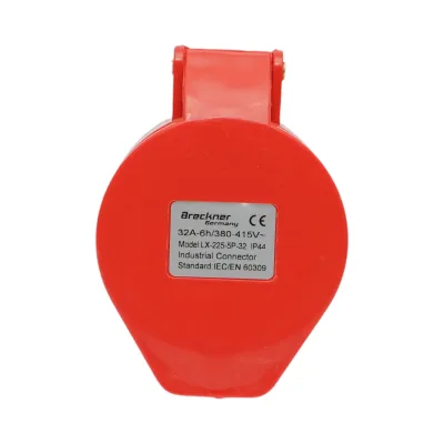 Presa industriale mobile trifase 32A, 415V, IP44, 6H Breckner Germany - immagine 5