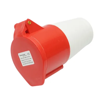 Presa industriale mobile trifase 32A, 415V, IP44, 6H Breckner Germany