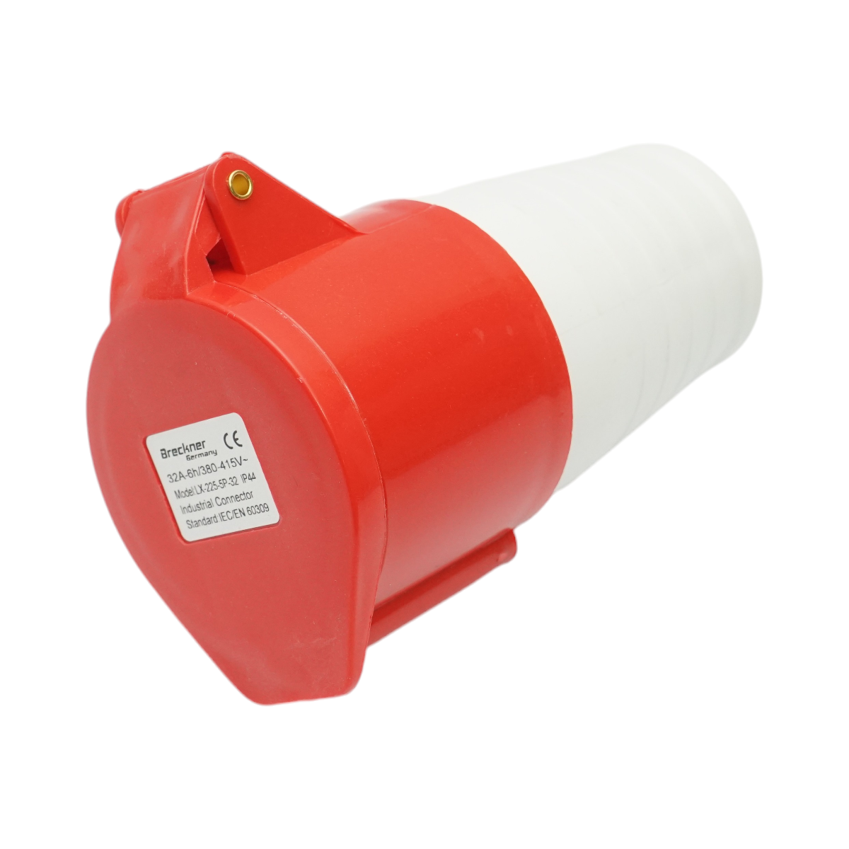 Presa industriale mobile trifase 32A, 415V, IP44, 6H Breckner Germany