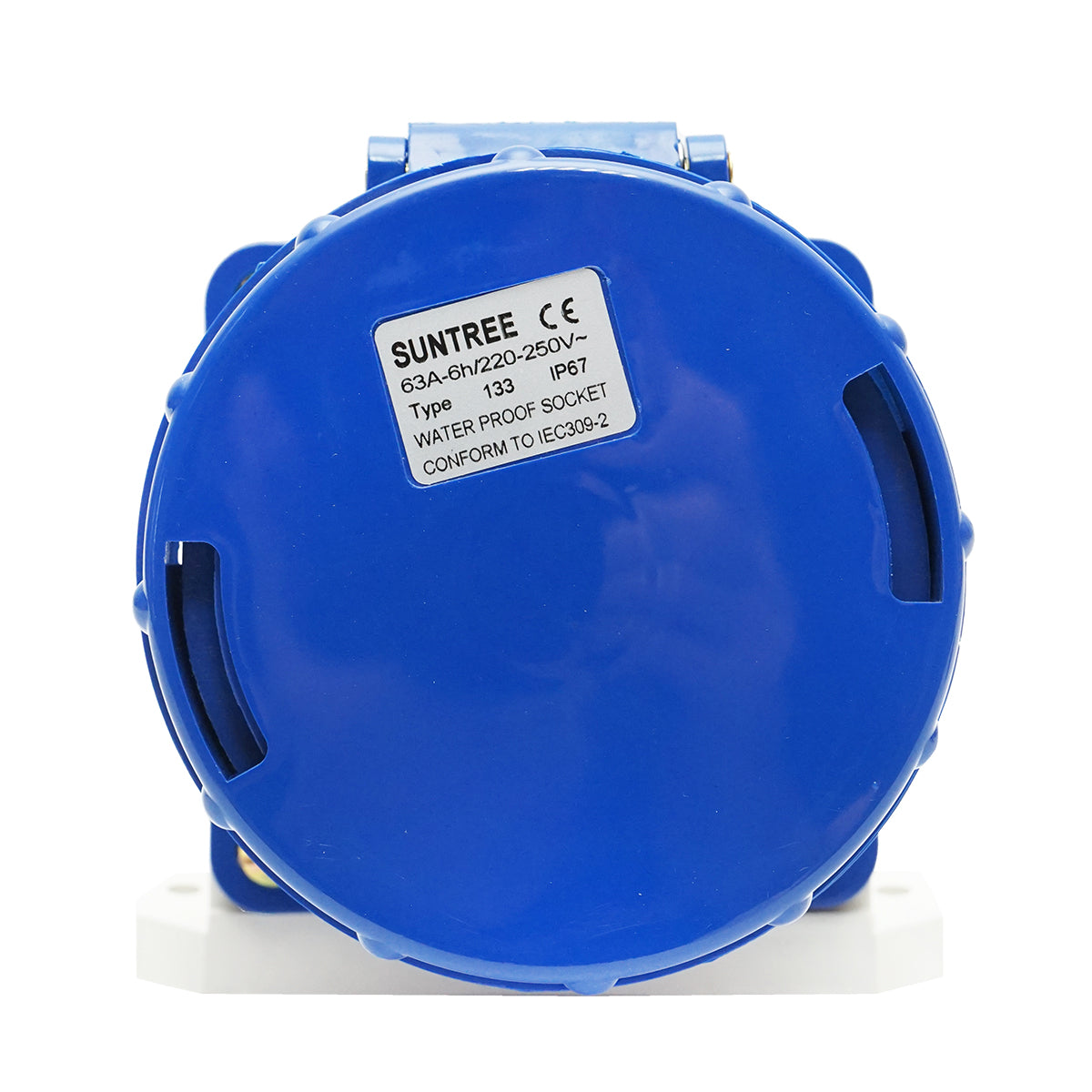 Presa industriale monofase 63A, 250V, IP67, 6H Suntree - immagine 3