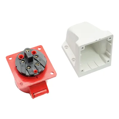 Presa industriale trifase 16A, 380V, IP44, 6H Suntree - immagine 2