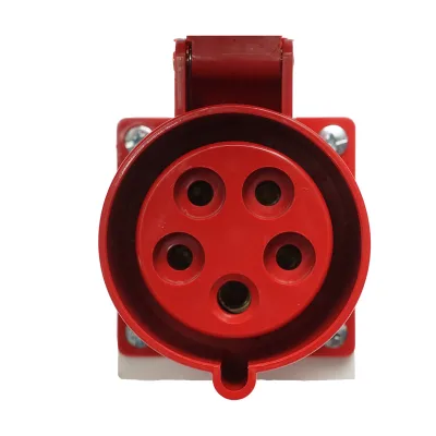 Presa industriale trifase 32A, 380V, IP44, 6H Suntree - immagine 3