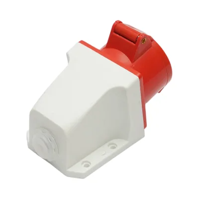 Presa industriale trifase da superficie 16A, 380V, IP44, 6H Breckner Germany - immagine 3