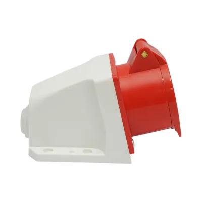 Presa industriale trifase da superficie 16A, 380V, IP44, 6H Breckner Germany - immagine 2