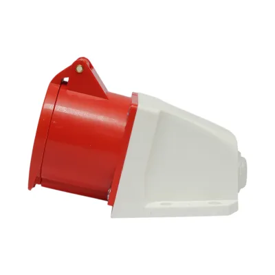 Presa industriale trifase da superficie 32A, 380V, IP44, 6H Breckner Germany - immagine 2