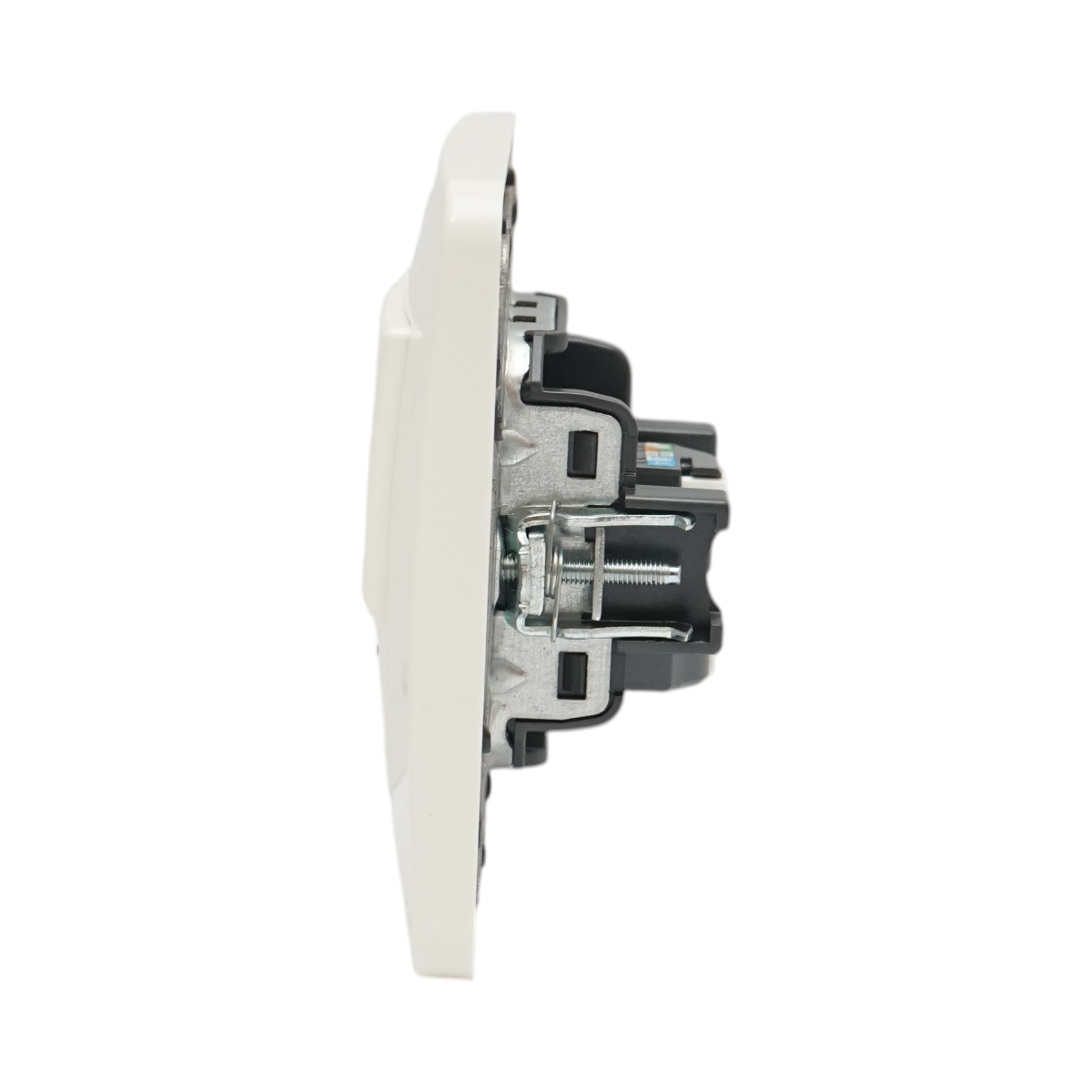 Presa internet RJ45 bianca da incasso PC 80x80mm - immagine 5