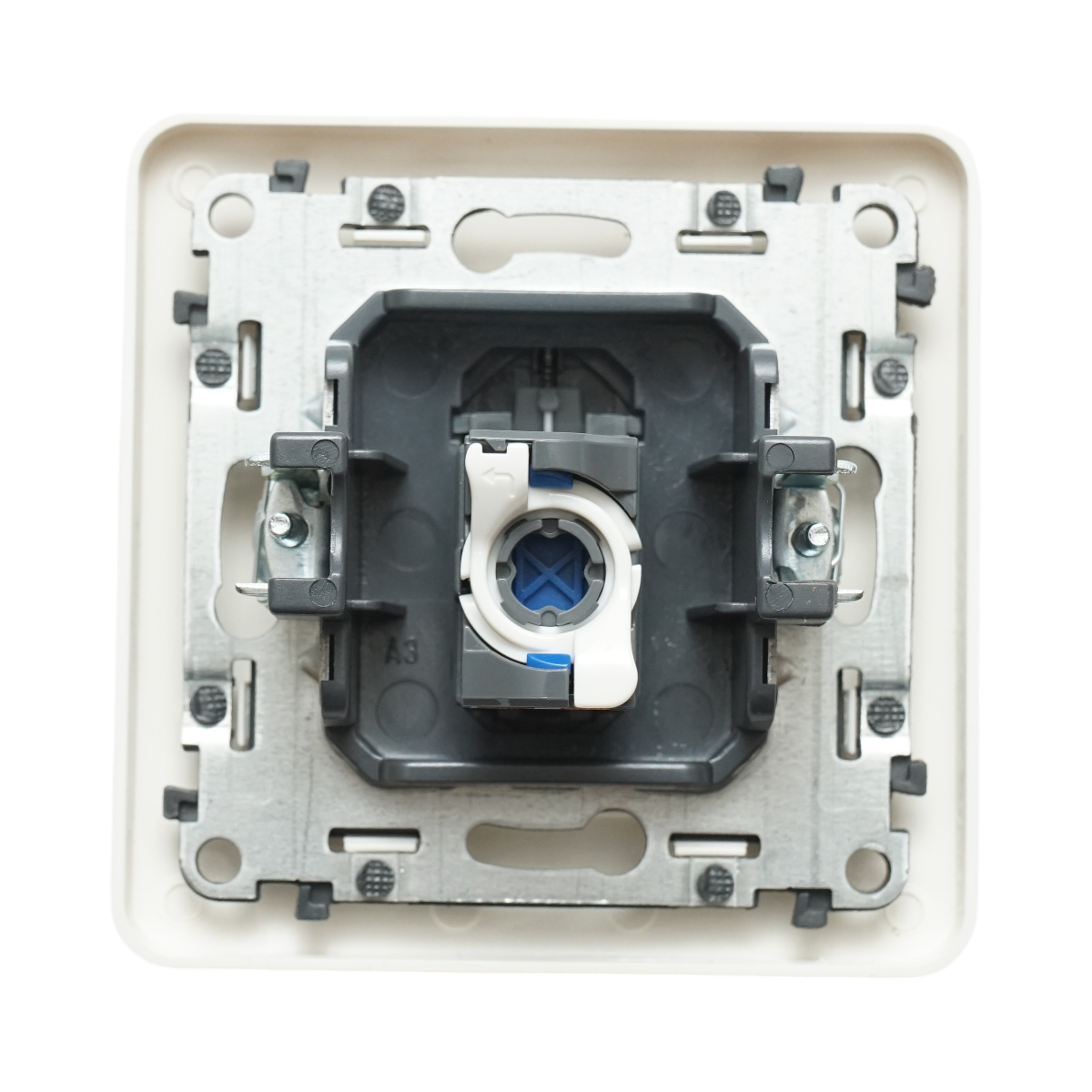Presa internet RJ45 bianca da incasso PC 80x80mm - immagine 3
