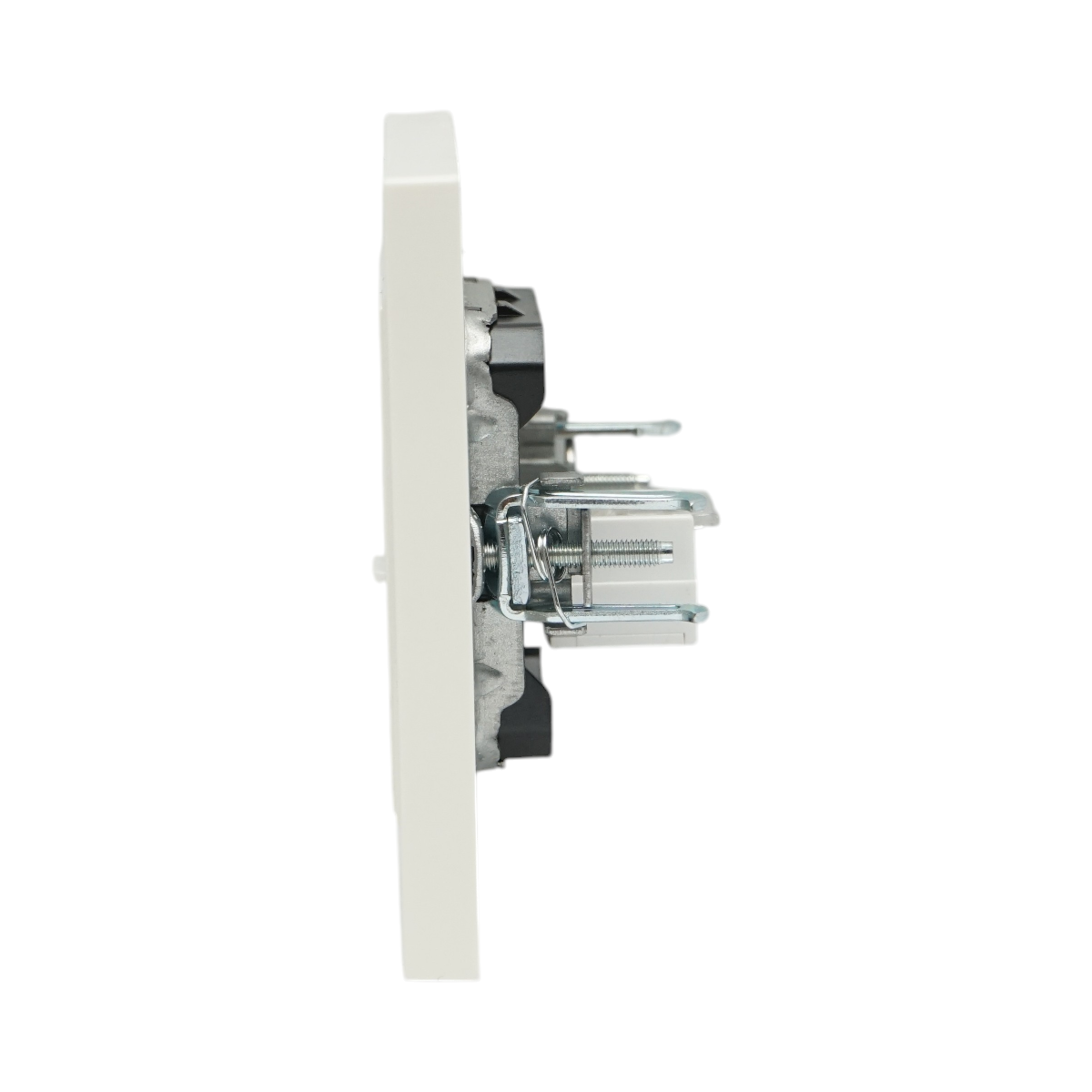 Presa internet RJ45 bianca in ABS da incasso 80x80mm - immagine 5