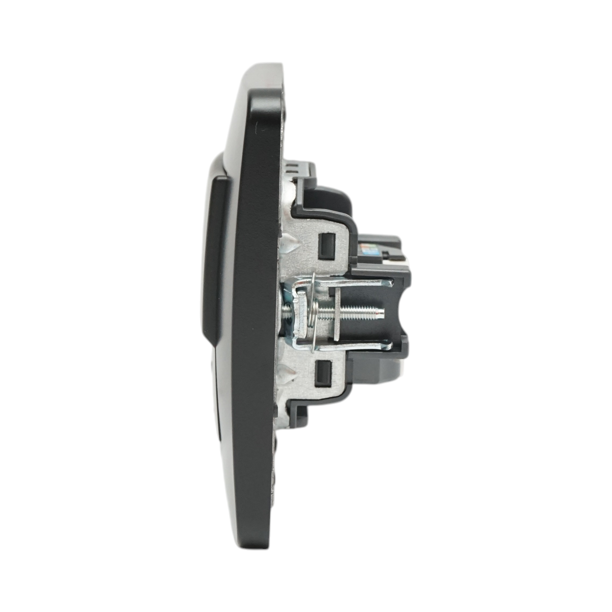 Presa internet RJ45 nera da incasso per PC 80x80mm - immagine 5