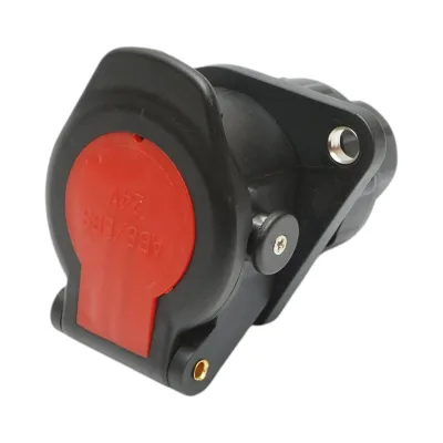 Presa per rimorchio 7 pin 24V ABS/EBS universale codice OEM 8JB007645-021 Breckner Germany