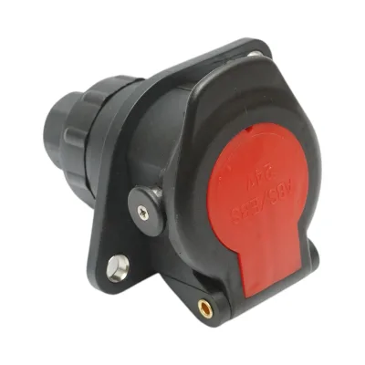 Presa per rimorchio 7 pin 24V ABS/EBS universale codice OEM 8JB007645-021 Breckner Germany - immagine 5