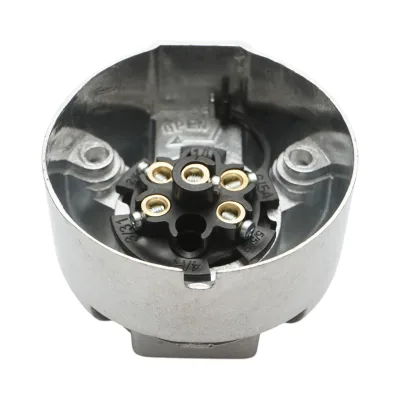 Presa per rimorchio in alluminio 5 pin 24V codice OEM 8JB001940-001 Breckner Germany - immagine 4