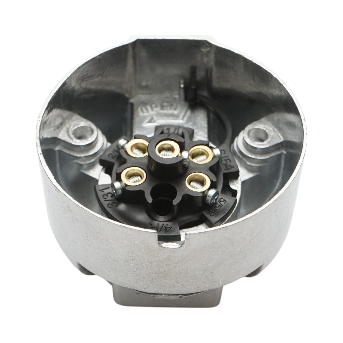 Presa per rimorchio in alluminio 5 pin 24V codice OEM 8JB001940-001 Breckner Germany - immagine 4