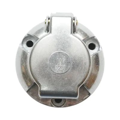 Presa per rimorchio in alluminio 5 pin 24V codice OEM 8JB001940-001 Breckner Germany - immagine 2