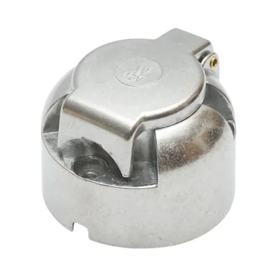 Presa per rimorchio in alluminio 5 pin 24V codice OEM 8JB001940-001 Breckner Germany