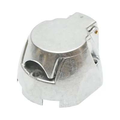 Presa per rimorchio in alluminio a 7 pin 6V/12V codice OEM TM3000B Breckner Germany