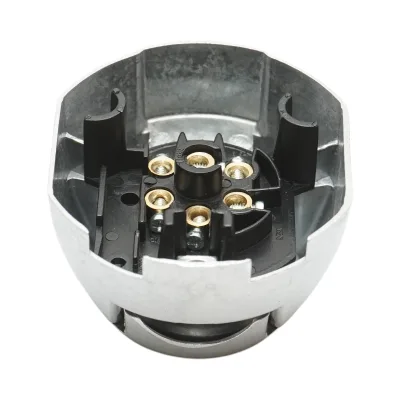 Presa per rimorchio in alluminio a 7 pin 6V/12V codice OEM TM3000B Breckner Germany - immagine 4