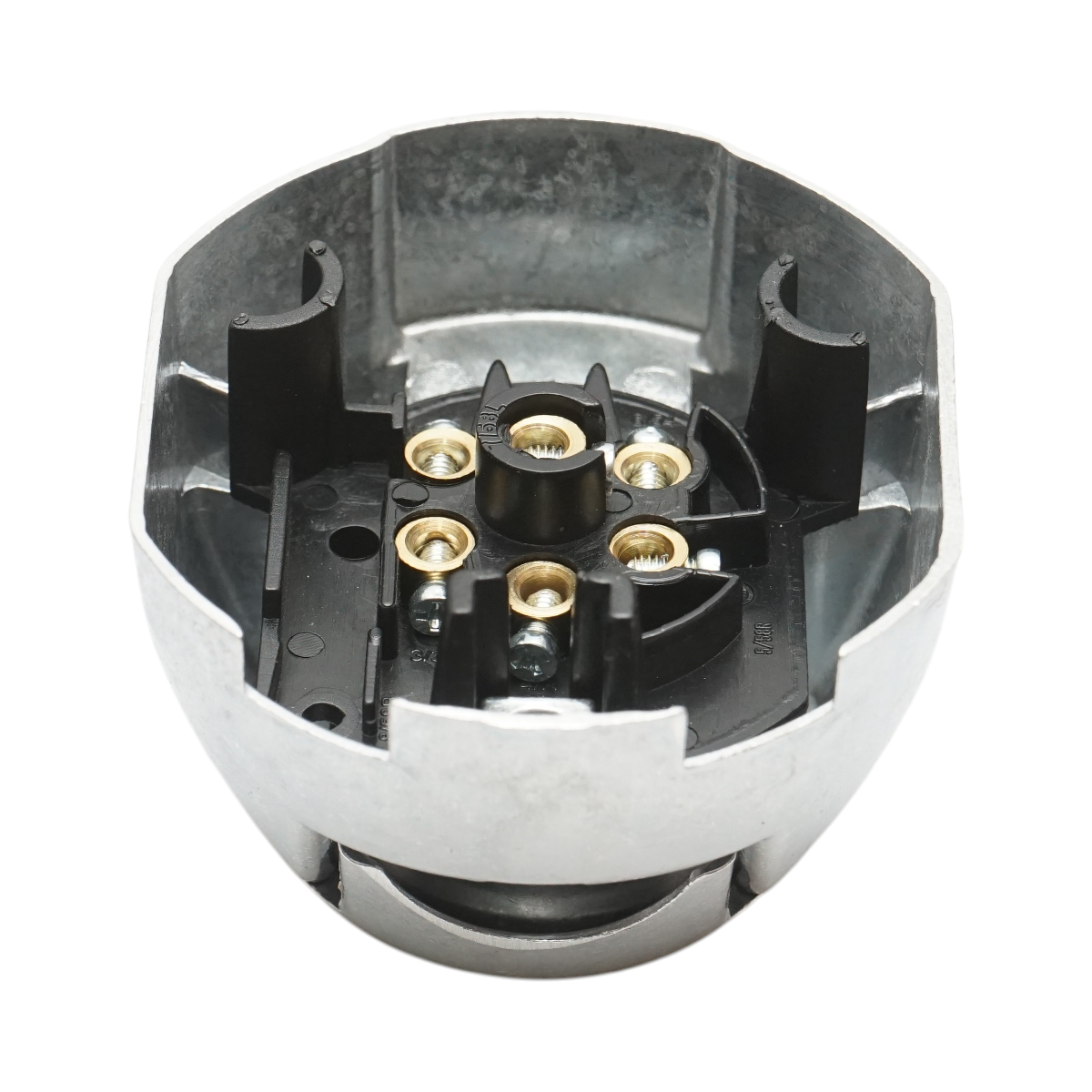 Presa per rimorchio in alluminio a 7 pin 6V/12V codice OEM TM3000B Breckner Germany - immagine 4