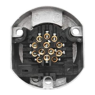 Presa per rimorchio in alluminio con 13 pin 12V Breckner Germany - immagine 5