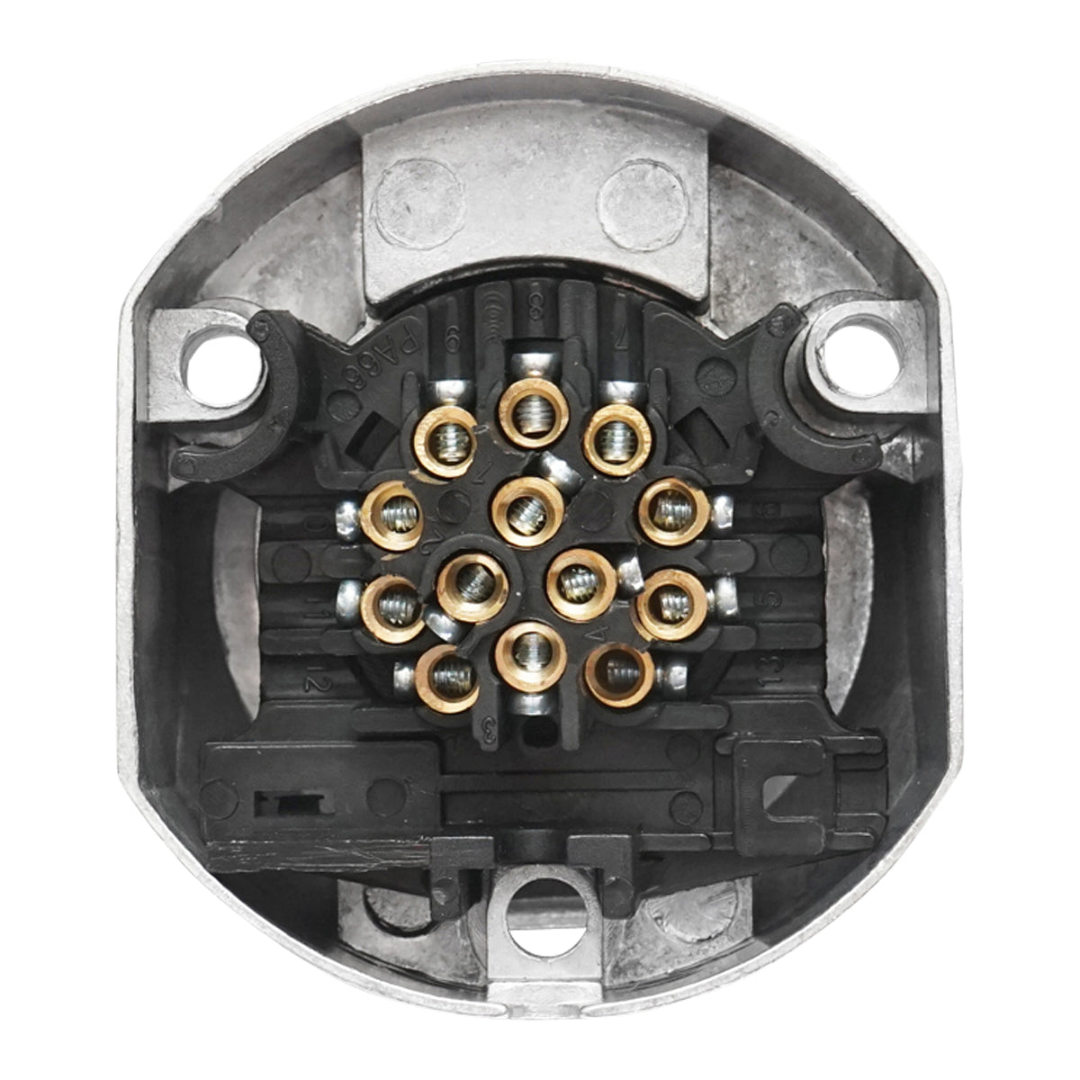 Presa per rimorchio in alluminio con 13 pin 12V Breckner Germany - immagine 5