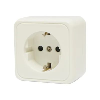 Presa Schuko 1 ingresso, PT 16A, 250V - immagine 3