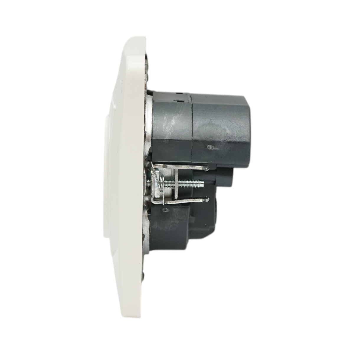 Presa schuko da incasso bianca 220V, 16A, 2xUSB 5V 2.1A, PC 80x80mm - immagine 5