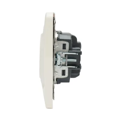 Presa schuko da incasso bianca 220V, 16A, PC 80x80mm - immagine 5