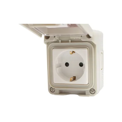 Presa Schuko PT IP55, 16A, 250V - immagine 3