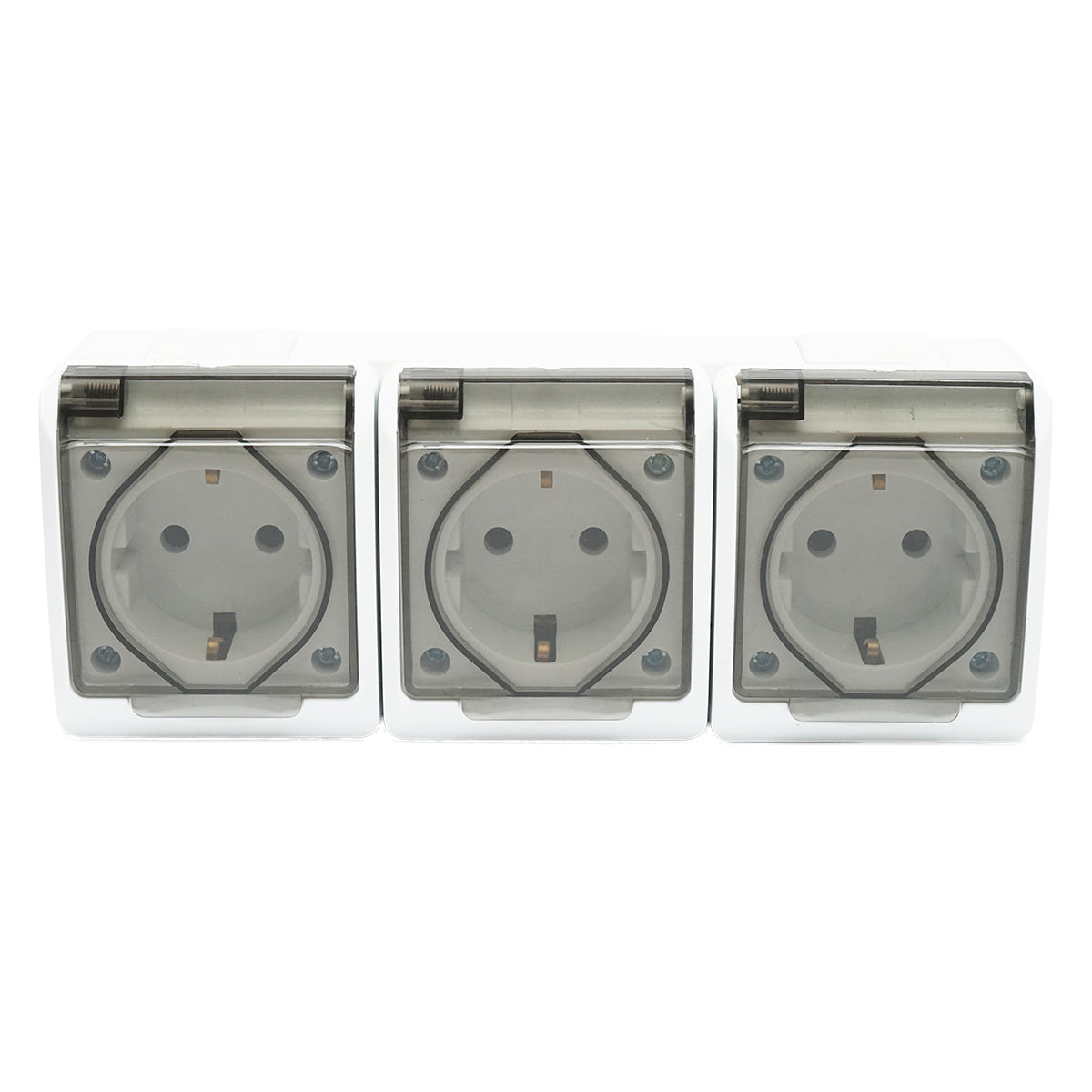 Presa tripla PT 16A, 250V IP44