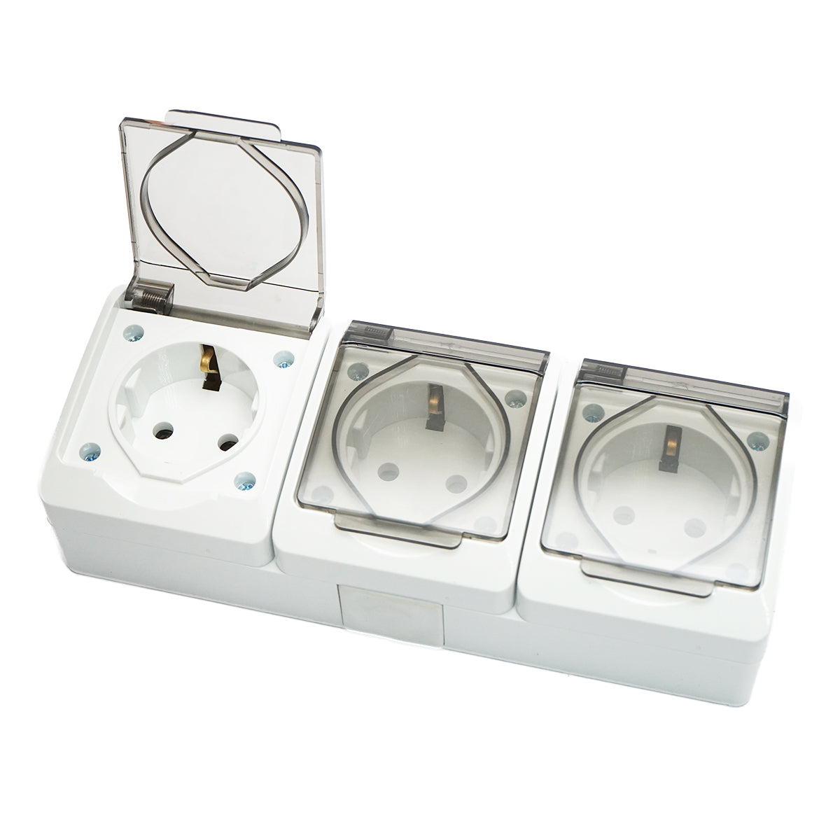 Presa tripla PT 16A, 250V IP44 - immagine 3
