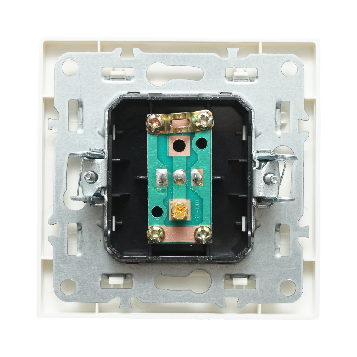 Presa TV da incasso bianca ABS 80x80mm - immagine 3