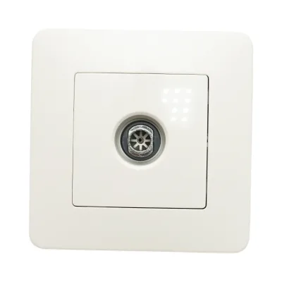 Presa TV da incasso bianca PC 80x80mm - immagine 2