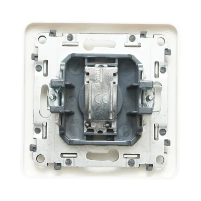 Presa TV da incasso bianca PC 80x80mm - immagine 3