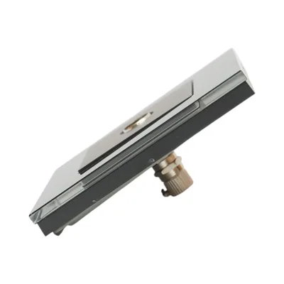 Presa TV da incasso nera con cornice in vetro 86x86mm - immagine 3