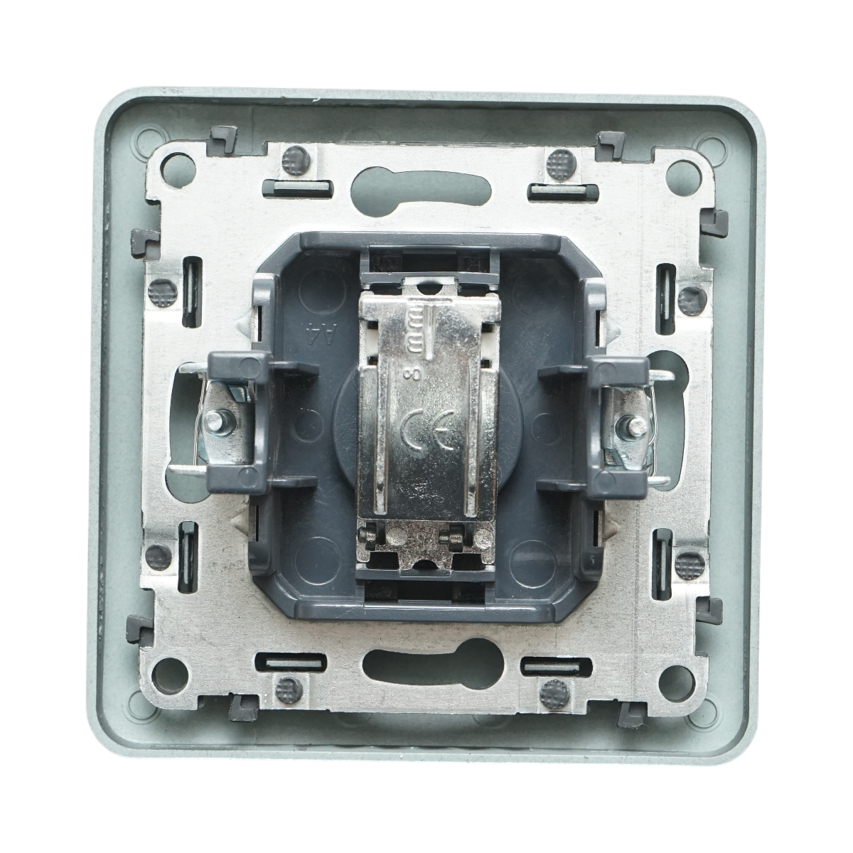Presa TV da incasso nera PC 80x80mm - immagine 3