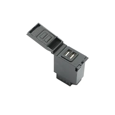 Presa, caricabatterie con 2 porte USB 5V, 3.1A universale