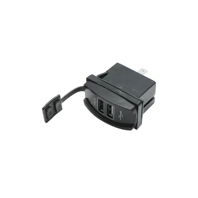 Presa, caricabatterie con 2 porte USB, 5V, 3.1A universale - immagine 3