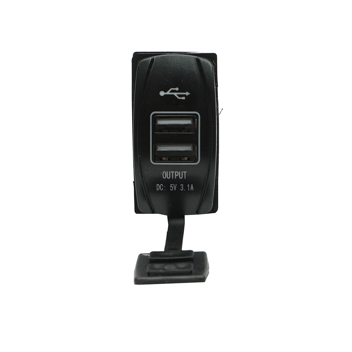 Presa, caricabatterie con 2 porte USB, 5V, 3.1A universale - immagine 2