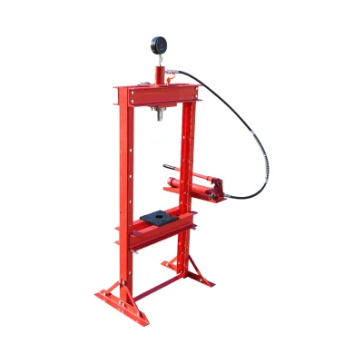 Pressa idraulica 12T, apertura regolabile 0-918mm, corsa pistone 0-146mm - immagine 4