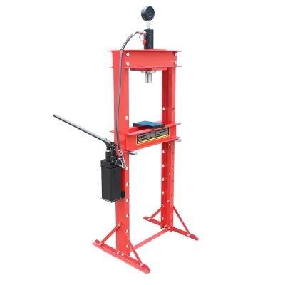 Pressa idraulica 20T, apertura regolabile 0-820mm, corsa pistone 0-150mm - immagine 2