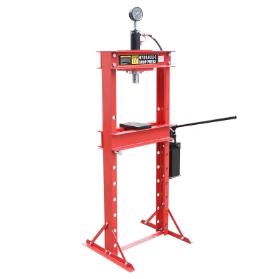 Pressa idraulica 20T, apertura regolabile 0-820mm, corsa pistone 0-150mm - immagine 4
