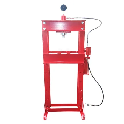 Pressa idraulica 30T, apertura regolabile 0-820mm, corsa pistone 0-160mm - immagine 2