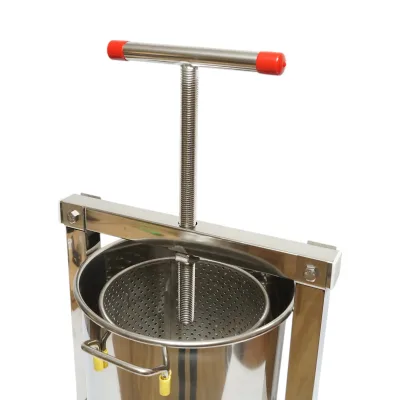 Pressa manuale in acciaio inox per cera, capacità 10L - immagine 6