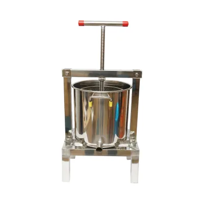 Pressa manuale in acciaio inox per cera, capacità 10L - immagine 2